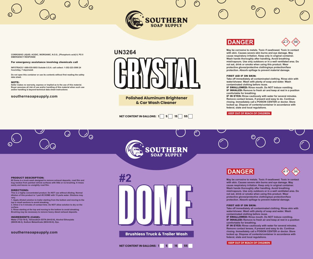 Crystal & Dome Bundle 1 Each