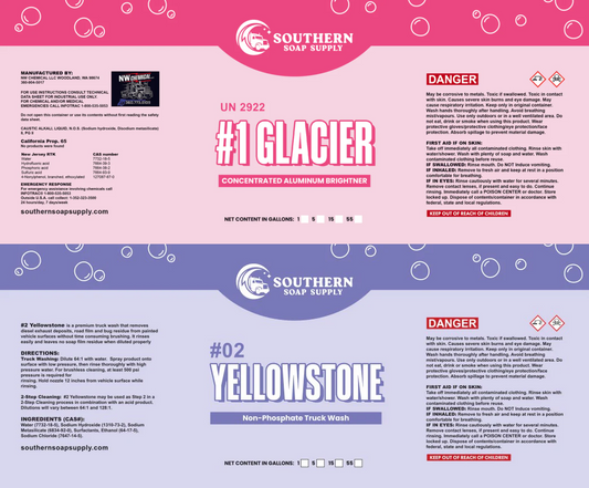 Glacier & Yellowstone 1 Each